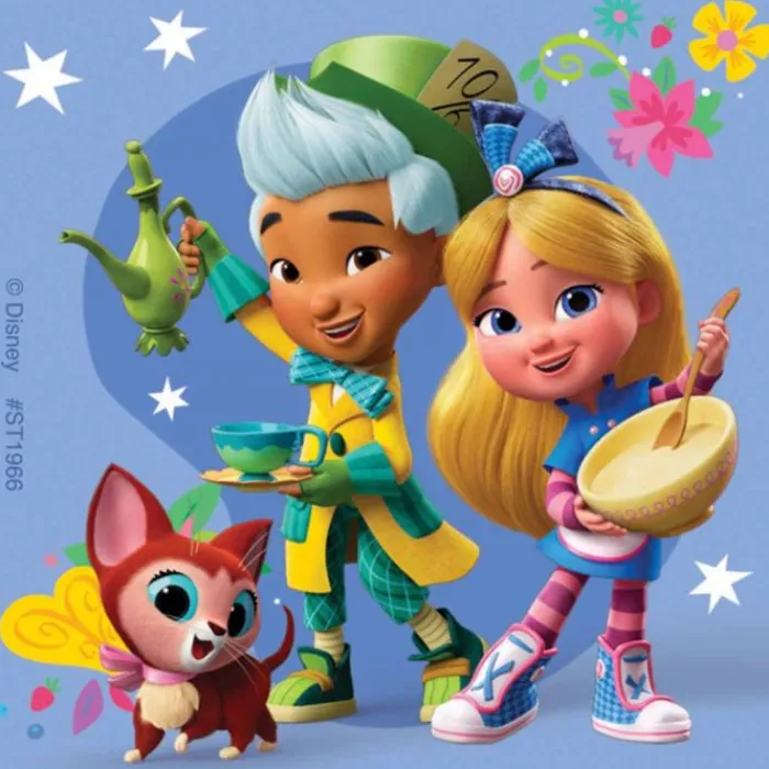 Disney Stickers | Character Stickers<SmileMakers Alice's Wonderland Bakery Stickers - Stickers from