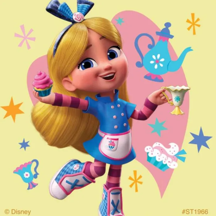 Disney Stickers | Character Stickers<SmileMakers Alice's Wonderland Bakery Stickers - Stickers from