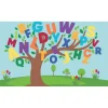 Wall Decals<SmileMakers Alphabet Tree Peel & Stick Mural - Office Décor from