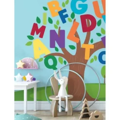 Wall Decals<SmileMakers Alphabet Tree Peel & Stick Mural - Office Décor from