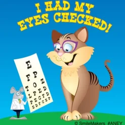Other Fun Stickers | Patient Stickers<SmileMakers Animal Eye Check Stickers - Stickers from