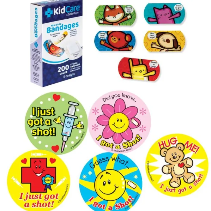 Bandages | Medical Practice Essentials<SmileMakers Animal Hug Bandage Bundle - Bandages from