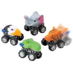 Vehicles | Toys<SmileMakers Animal Pullback Racers - Toy Vehicles - from
