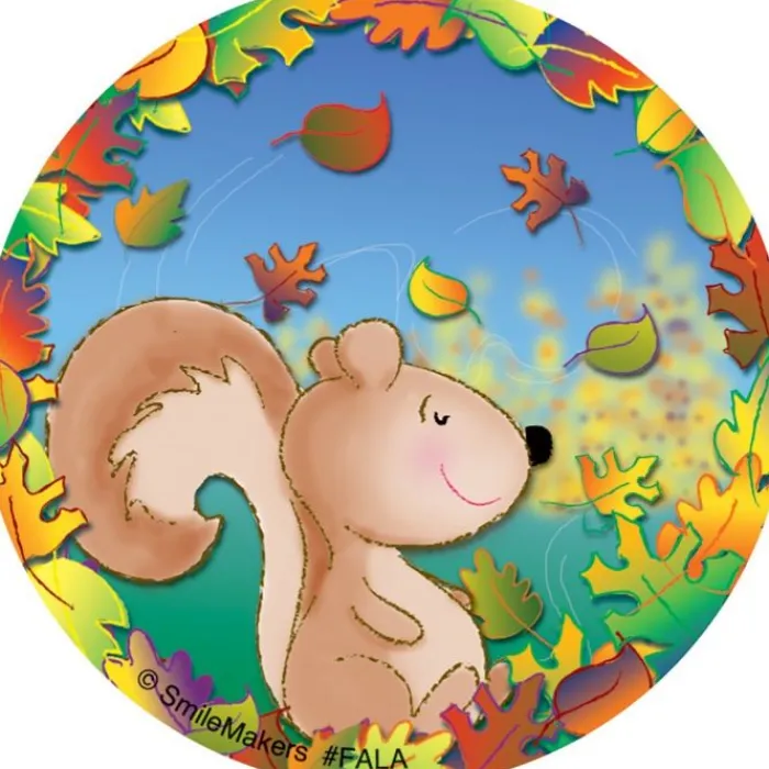Seasons | Thanksgiving<SmileMakers Assorted Fall Animals Stickers - Thanksgiving Stickers from