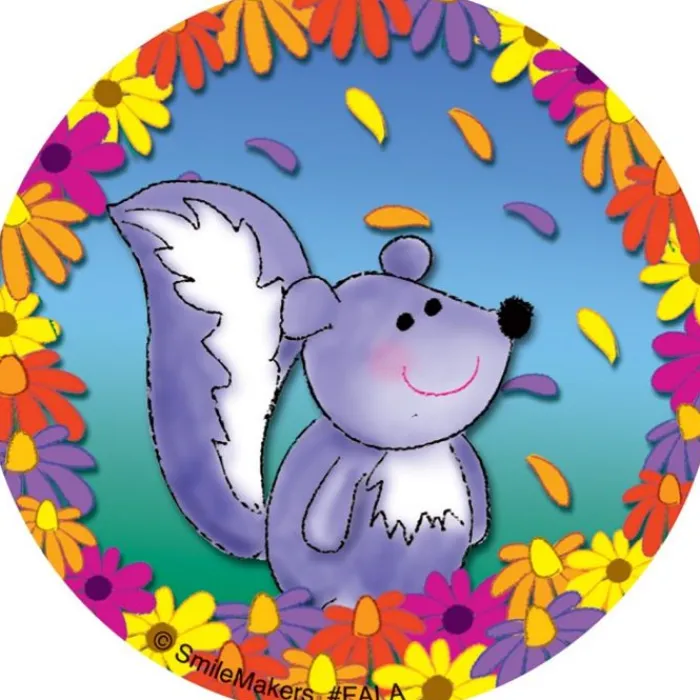 Seasons | Thanksgiving<SmileMakers Assorted Fall Animals Stickers - Thanksgiving Stickers from