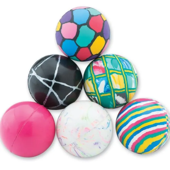 Toy Balls | Latex Free Toys<SmileMakers Assorted 43mm Bouncing Ball Vending Pack - Toy Capsules from