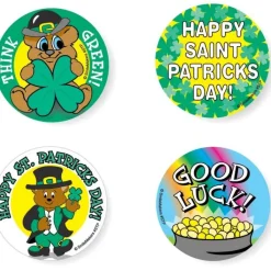 St. Patrick's Day | Other Fun Stickers<SmileMakers Assorted St. Patricks Stickers - St. Patrick's Day Stickers from