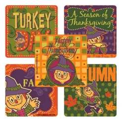Thanksgiving | Other Fun Stickers<SmileMakers Autumn Scarecrow Stickers - Halloween Stickers from