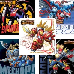Character Stickers<SmileMakers Avengers Mech Strike Mechasaurus Stickers - Stickers from