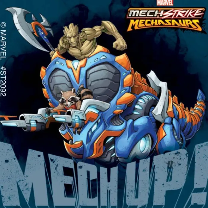 Character Stickers<SmileMakers Avengers Mech Strike Mechasaurus Stickers - Stickers from