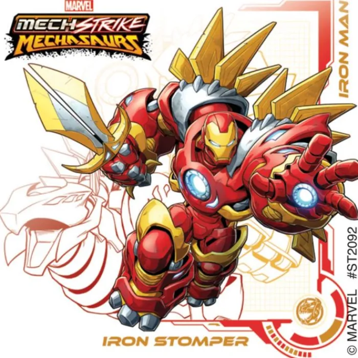 Character Stickers<SmileMakers Avengers Mech Strike Mechasaurus Stickers - Stickers from