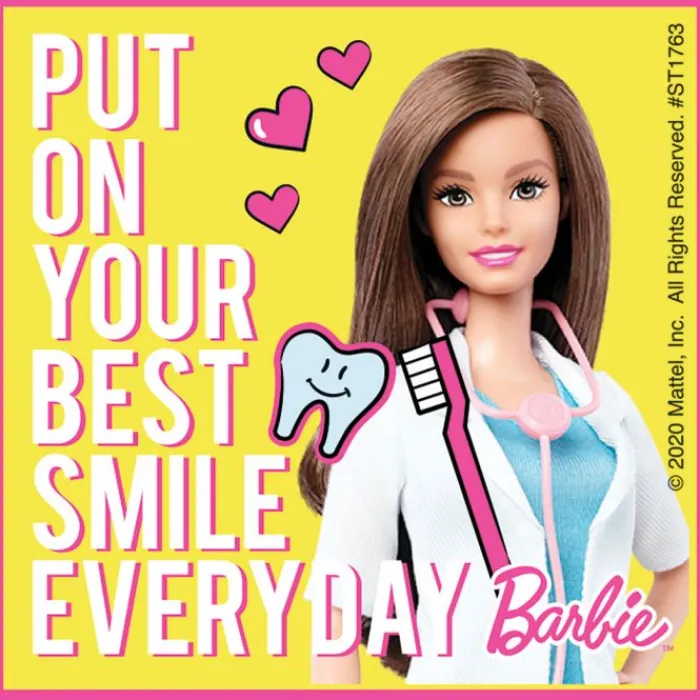 Patient Stickers | Dental Stickers<SmileMakers Barbie Dental Stickers - Stickers from