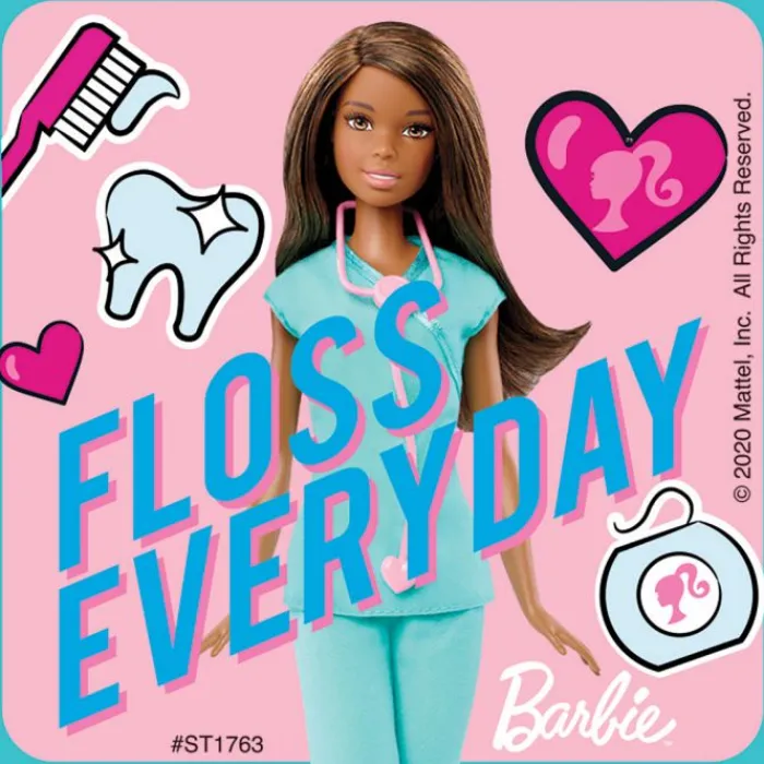 Patient Stickers | Dental Stickers<SmileMakers Barbie Dental Stickers - Stickers from