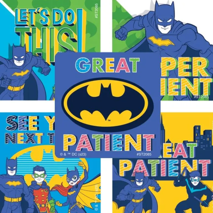 Patient Stickers | Dental Stickers<SmileMakers Batman Super Patient Stickers - Stickers from