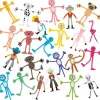Samplers & Assortments | Figurines<SmileMakers Bendable Value Pack from