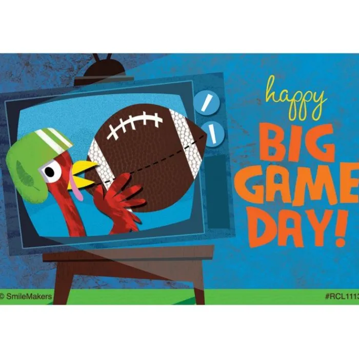 Thanksgiving | Recall Cards<SmileMakers Big Game Day Recall Cards - Custom Recall Cards from