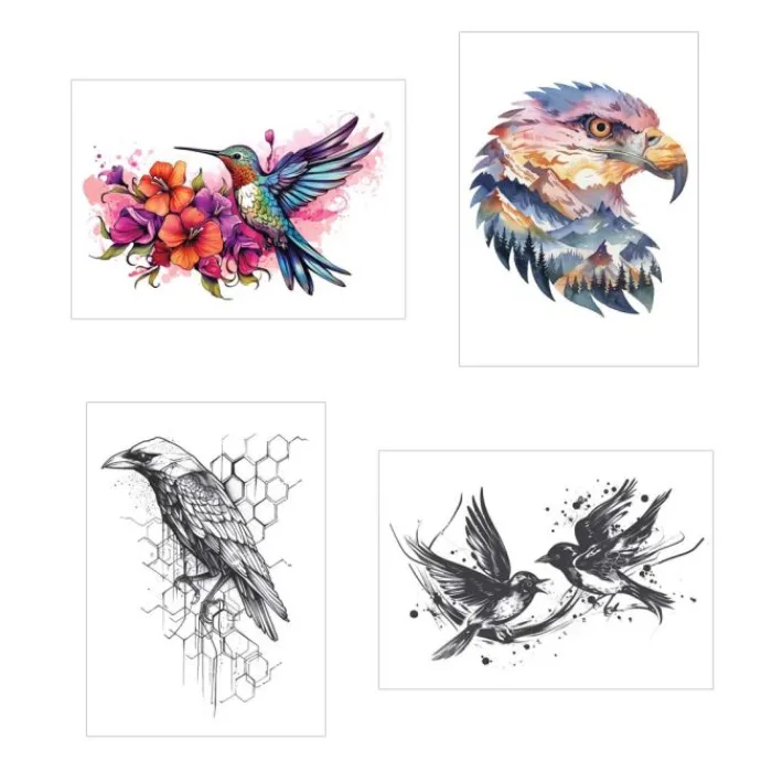 Toys | Toys & Prizes<SmileMakers Birds of a Feather Temporary Tattoos - Temporary Tattoos from