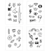 Toys | Toys & Prizes<SmileMakers Black and White Tiny Doodle Temporary Tattoos - Temporary Tattoos from