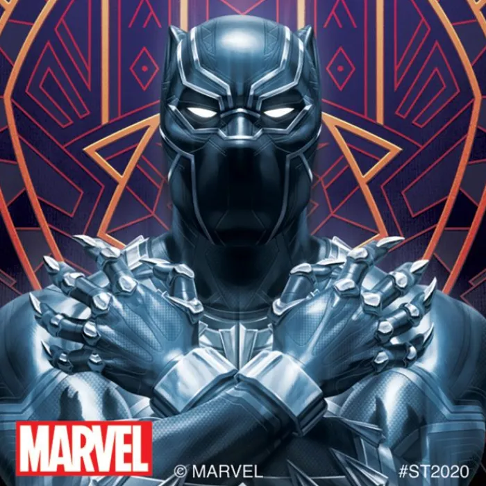 Character Stickers<SmileMakers Black Panther Classic Stickers - Stickers from