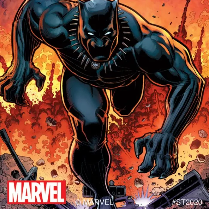 Character Stickers<SmileMakers Black Panther Classic Stickers - Stickers from