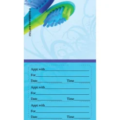 Appointment Cards<SmileMakers Blue Toothbrushes Three Sticker Appointment Cards - Appointment Cards from