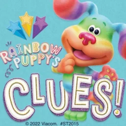 Nickelodeon Stickers | Character Stickers<SmileMakers Blue's Clues & You Rainbow Puppy Stickers - Stickers from