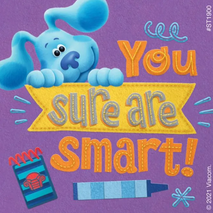 Nickelodeon Stickers | Character Stickers<SmileMakers Blue's Clues & You Skidoo Stickers - Stickers from