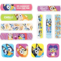 Bandages | Medical Practice Essentials<SmileMakers Bluey Antibacterial Bandages - Case of 100 Count Boxes - Bandages from