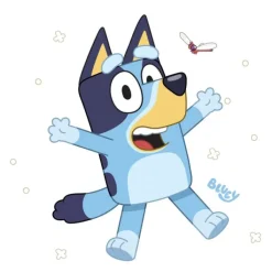 Wall Decals<SmileMakers Bluey Giant Peel & Stick Wall Decals