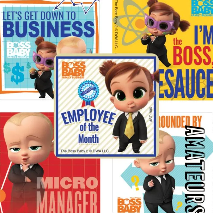 Character Stickers<SmileMakers Boss Baby: Family Business Stickers - Stickers from