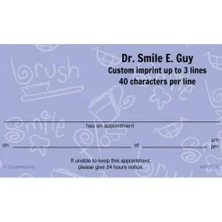 Appointment Cards<SmileMakers Brush, Floss, Smile Appointment Cards - Appointment Cards - from
