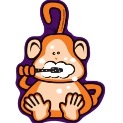 Wall Decals<SmileMakers Brushing Monkey Wall Decal - Office Decor from