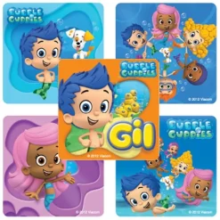 Nickelodeon Stickers | Character Stickers<SmileMakers 75 Bubble Guppies Stickers - Character Stickers from