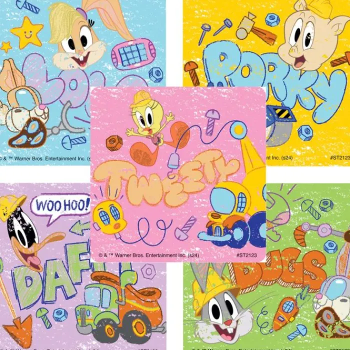 Character Stickers<SmileMakers Bugs Bunny Builders Stickers - Stickers from