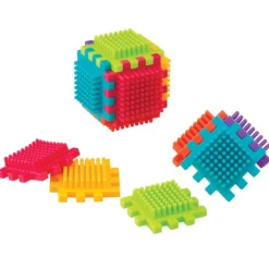Latex Free Toys | Toys<SmileMakers Buildable Spike Blocks - Handheld Games & Puzzles from