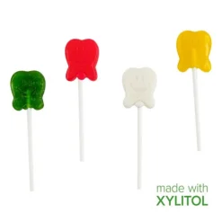 Exclusive Lollipops | Dental Themed Prizes<SmileMakers Bulk Xylitol Happy Tooth Lollipops - Candy & Gum from