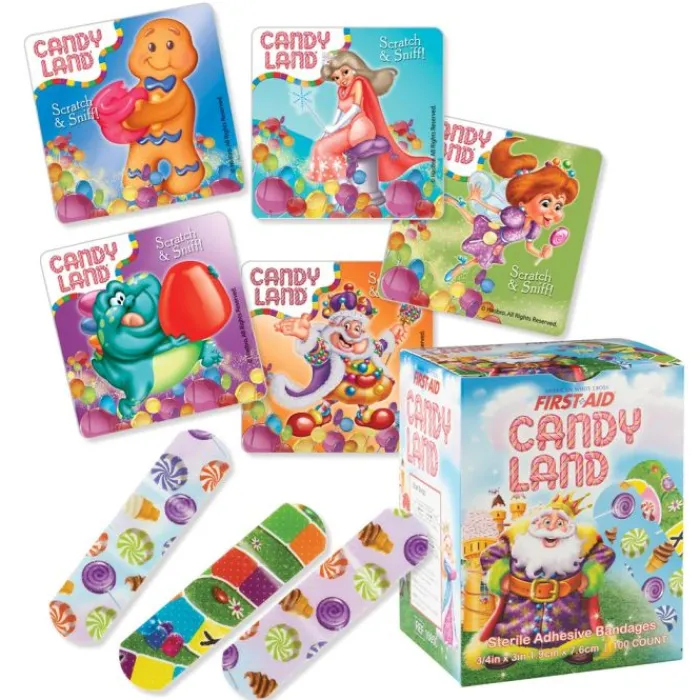Bandages | Medical Practice Essentials<SmileMakers Candy Land Bandage Bundle - Stickers from