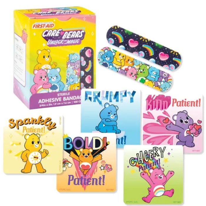 Bandages | Medical Practice Essentials<SmileMakers Care Bears Bandage Bundle - Stickers from