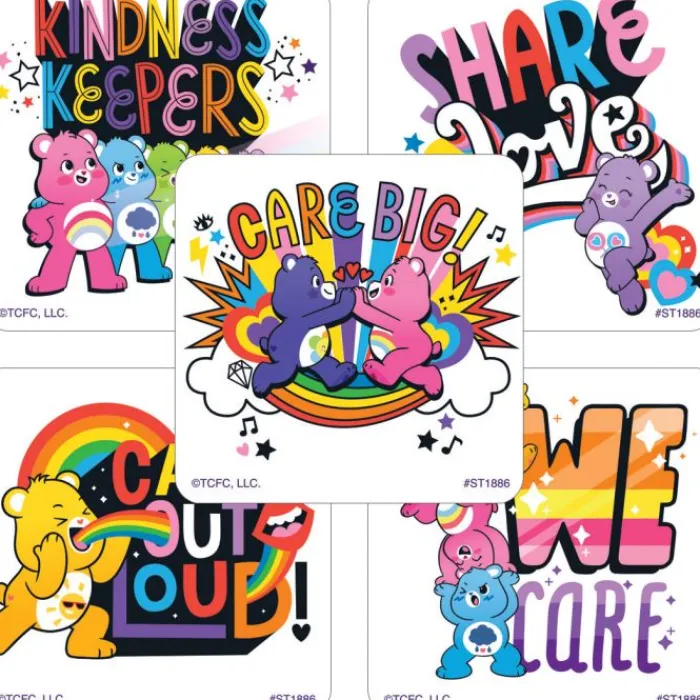 Character Stickers<SmileMakers Care Bears Kindness Keepers Stickers - Stickers from