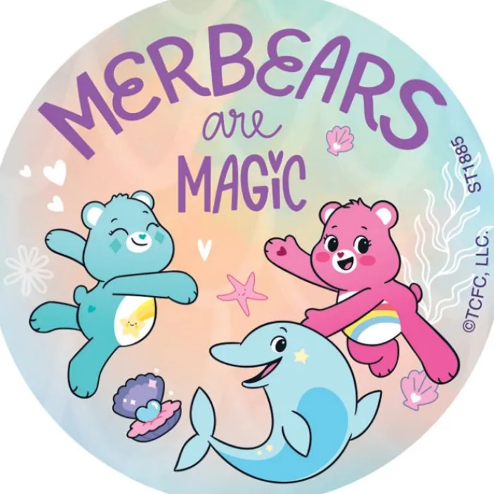 Character Stickers<SmileMakers Care Bears Mermazing Stickers - Stickers from