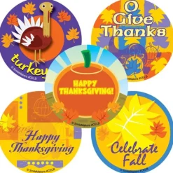 Thanksgiving | Other Fun Stickers<SmileMakers Celebrate Fall Stickers - Thanksgiving Stickers from