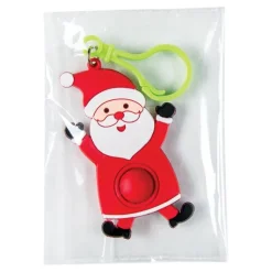 Christmas | Individually Wrapped Toys<SmileMakers Christmas Fidget Popper Backpack Pulls - Backpack Pulls from