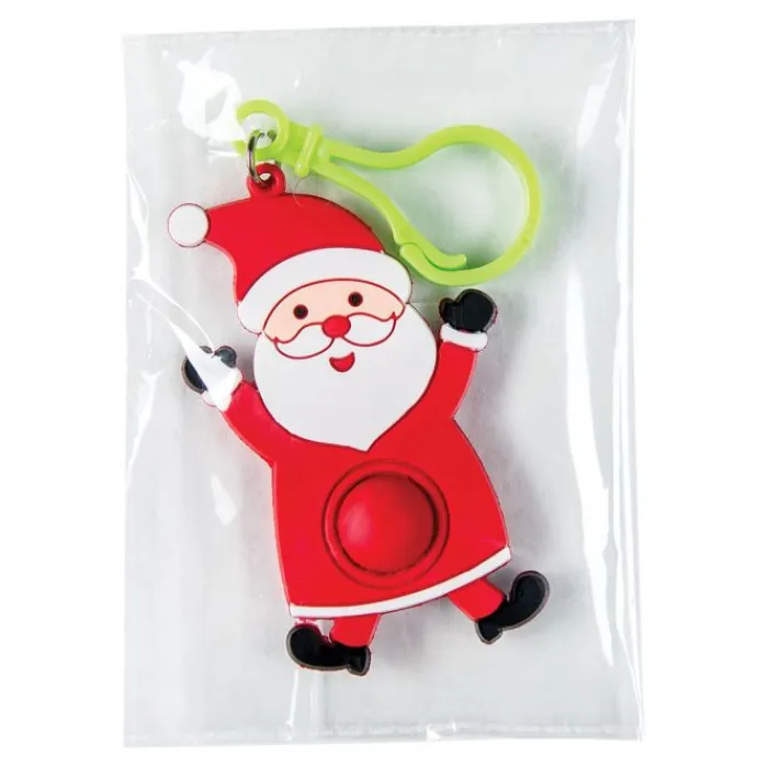Christmas | Individually Wrapped Toys<SmileMakers Christmas Fidget Popper Backpack Pulls - Backpack Pulls from
