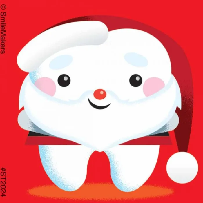 Christmas | Patient Stickers<SmileMakers Christmas Tooth Stickers - Stickers from