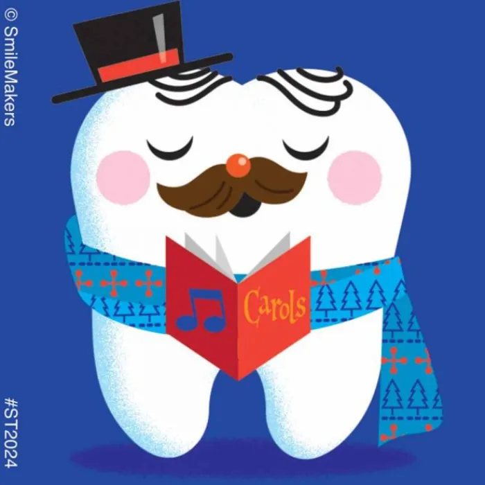 Christmas | Patient Stickers<SmileMakers Christmas Tooth Stickers - Stickers from