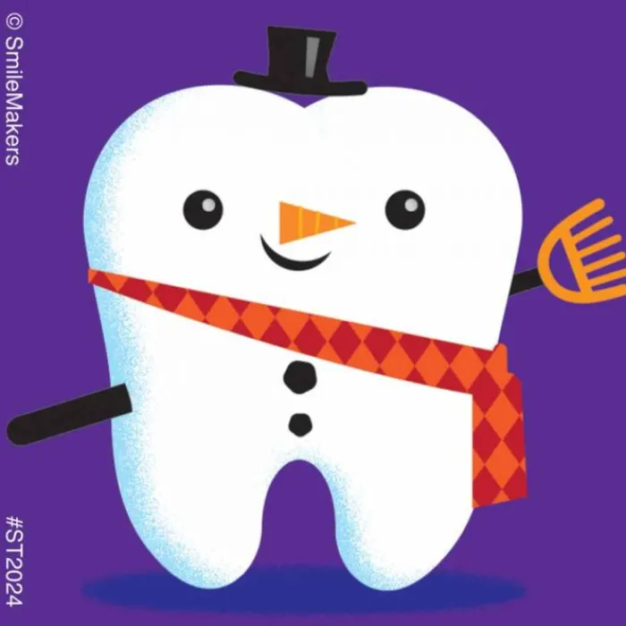 Christmas | Patient Stickers<SmileMakers Christmas Tooth Stickers - Stickers from