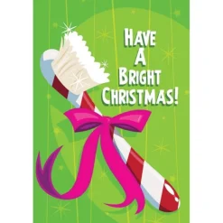 Christmas<SmileMakers Christmas Toothbrush Greeting Cards - Dental Christmas Cards from
