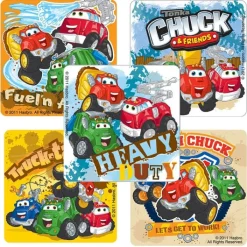 Character Stickers<SmileMakers Chuck & Friends Stickers - Tonka Stickers from