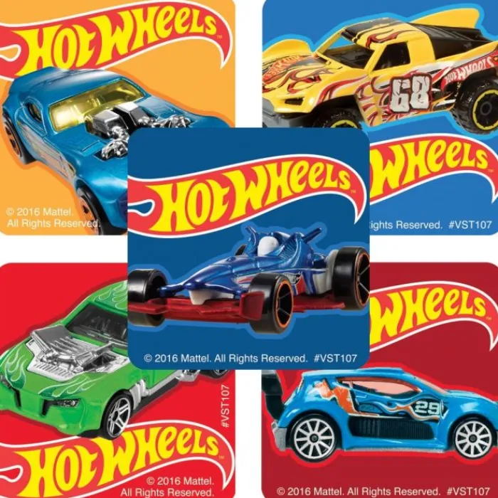 Valuestickers | Character Stickers<SmileMakers Classic Hot Wheels ValueStickers
