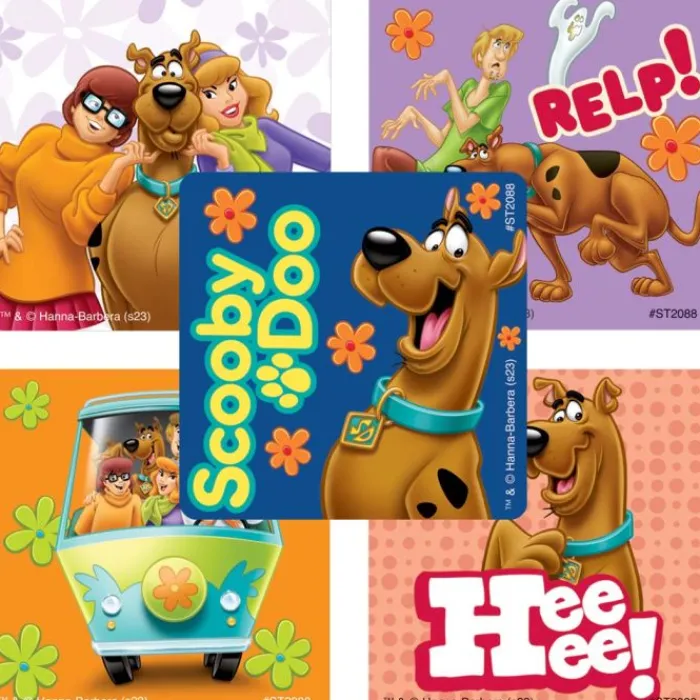 Character Stickers<SmileMakers Classic Scooby-Doo Stickers - Stickers from